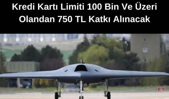 Kredi Kartı Limiti 100 Bin Üzeri 750 TL Vergi Alınacak